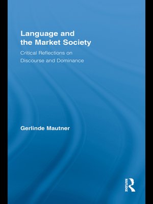 cover image of Language and the Market Society